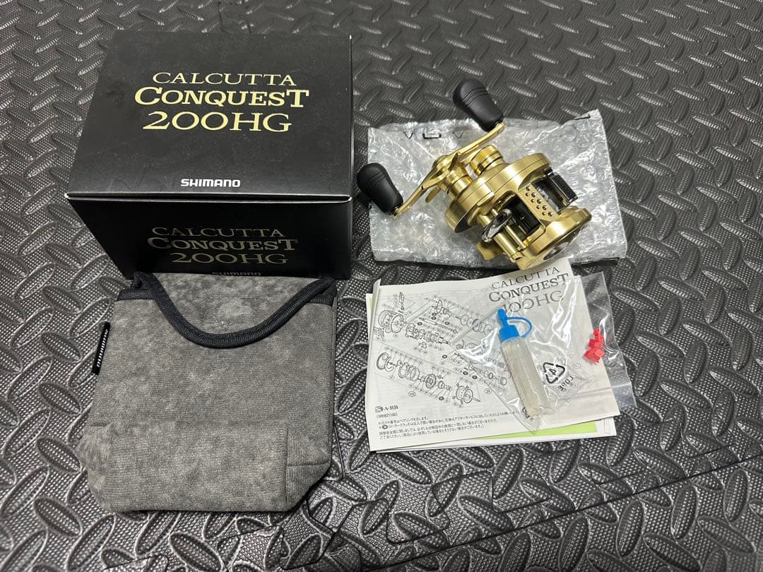 リール SHIMANO 14CALCUTTA CONQUEST 200HG