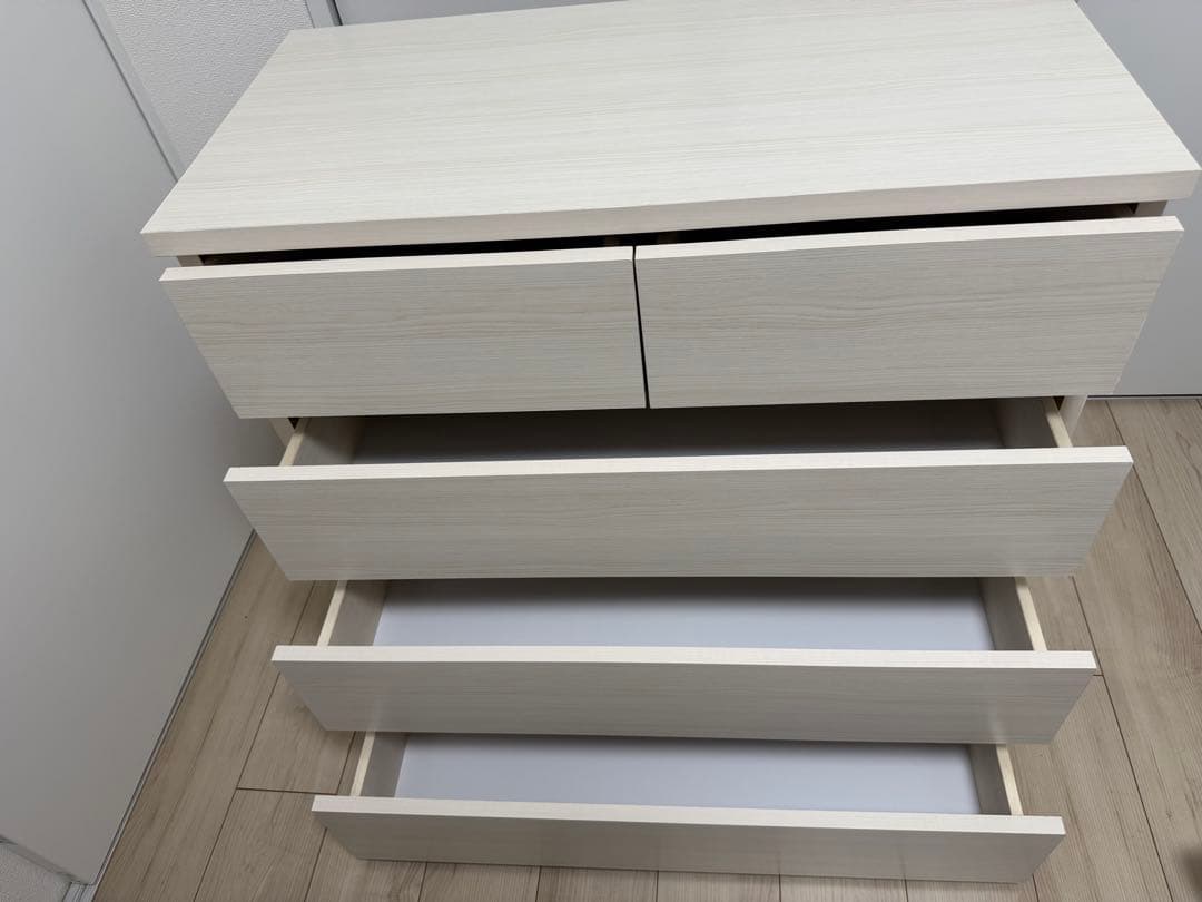 タンスのゲン　チェスト　幅80cm 4段　国産　送料込み