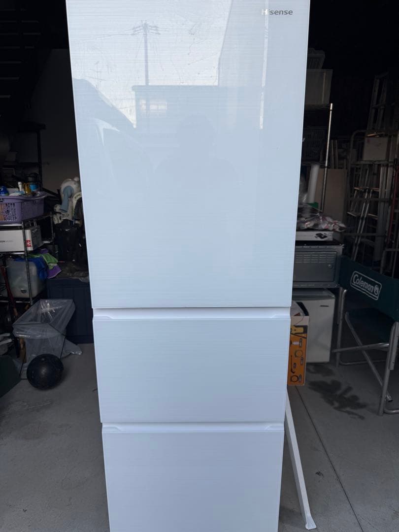 ramHisense 冷蔵庫 3ドア ホワイト　2024年製　美品