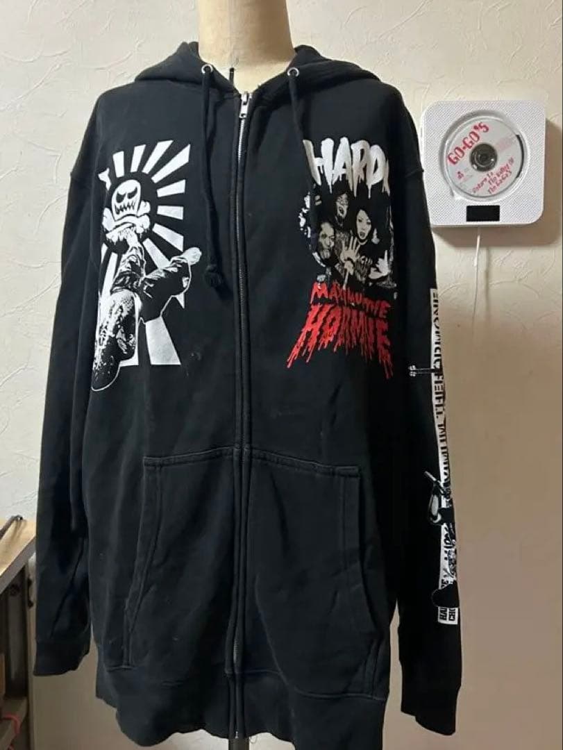 マキシマムザホルモン ジップ パーカー XL