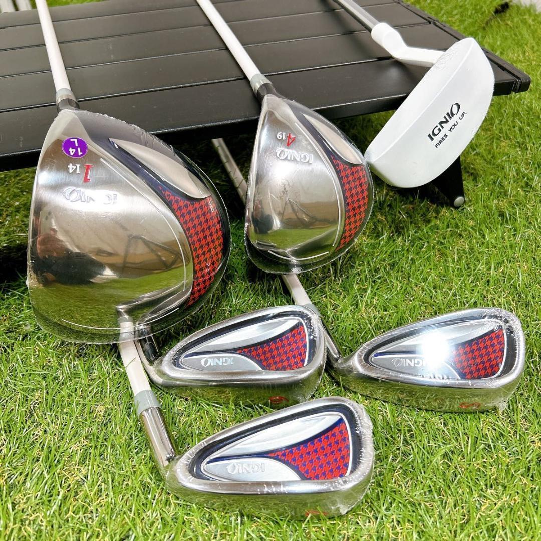 新品 キャロウェイ ゴルフ クラブセット レディース　女性　初心者　L 白