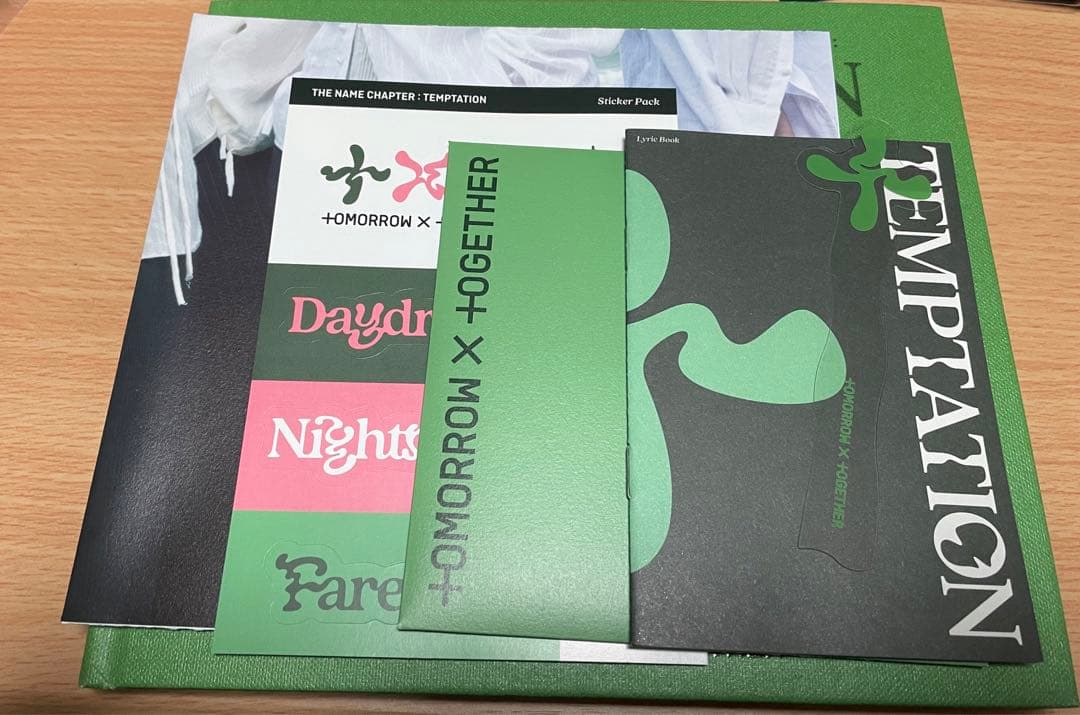 TXT TEMPTATION Ferewell 4枚