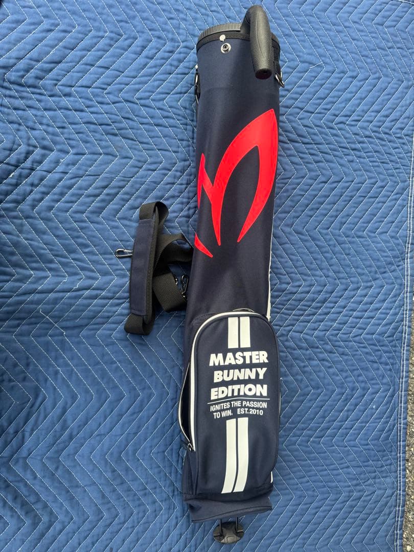 MASTER BUNNY EDITION キャディバッグ ネイビー　サブバッグ