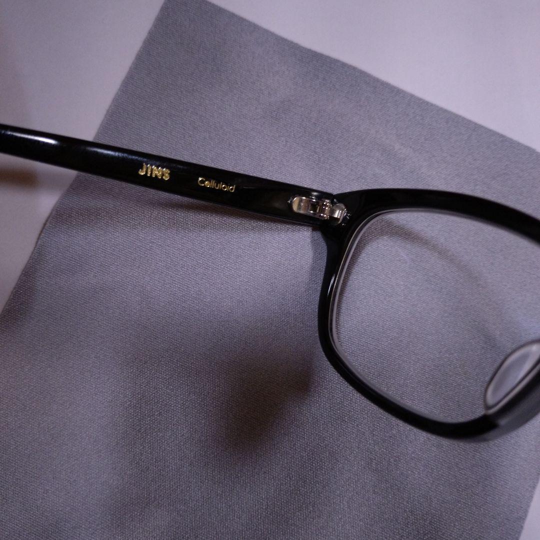 JINS 鯖江　黒縁　眼鏡