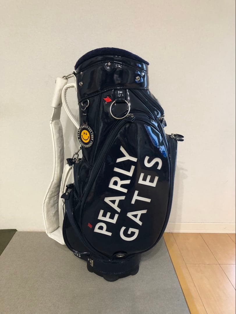 PEARLY GATES キャディバッグ ネイビー
