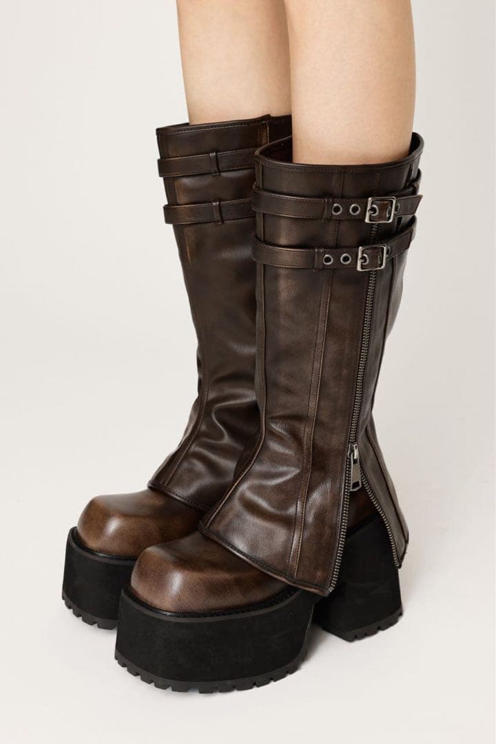 SLY CHUNK SOLE COVOERDブーツ|ロングブーツY2K