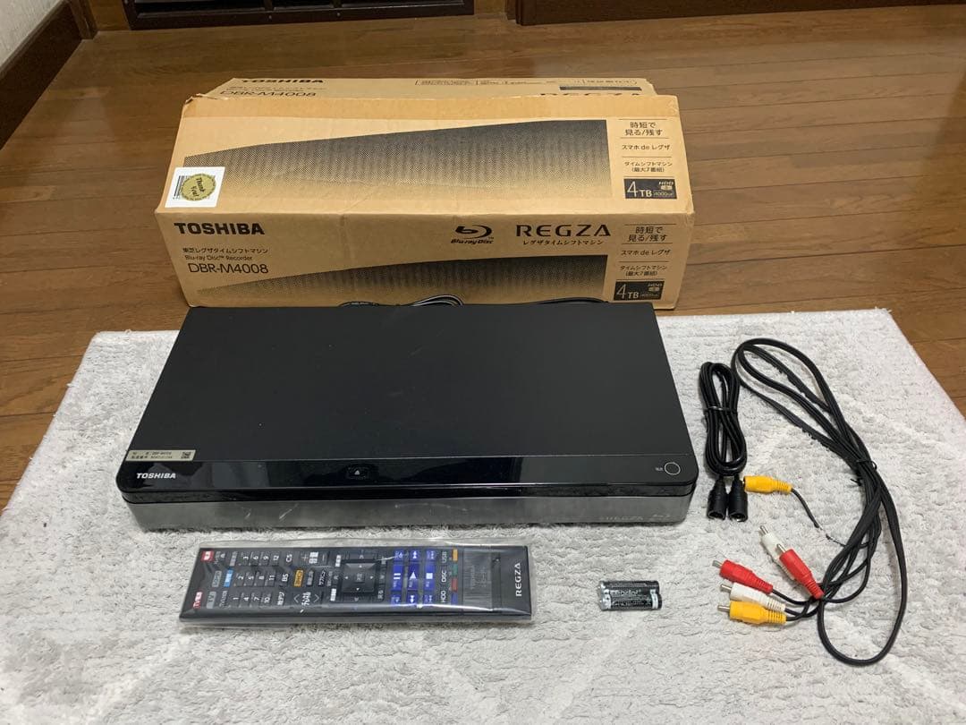 TOSHIBA REGZA DBR-M4008 ブルーレイレコーダー