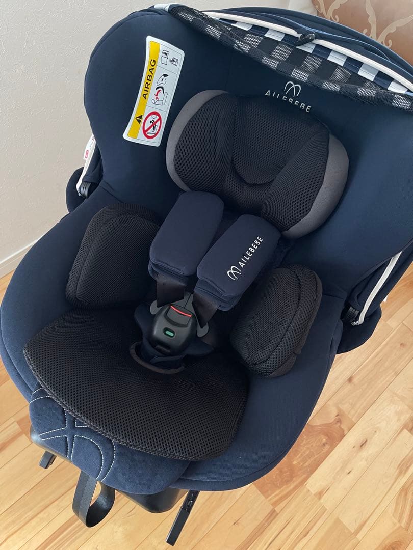 【美品】エールベベ クルット5 Oui isofix 新生児対応チャイルドシート