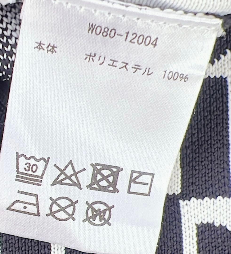 Bull&Bull レディース ゴルフ セットアップ幾何学柄 ブラックホワイト