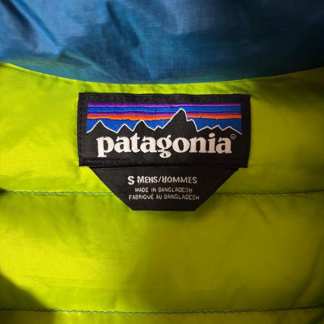 15年製 Patagonia ダウンセーター ブルー 希少色