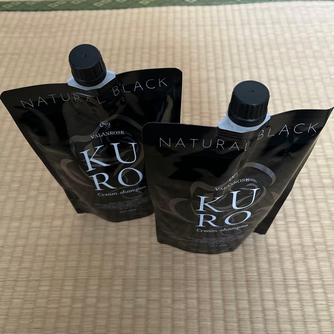 バランローズ クリームシャンプーナチュラルブラック 400g× 2個セット