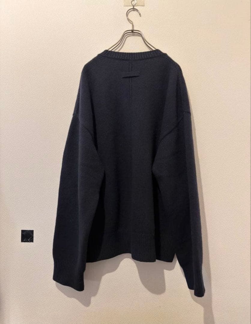 トップス stein EX FINE LAMBS CREW NECK KNIT LS M