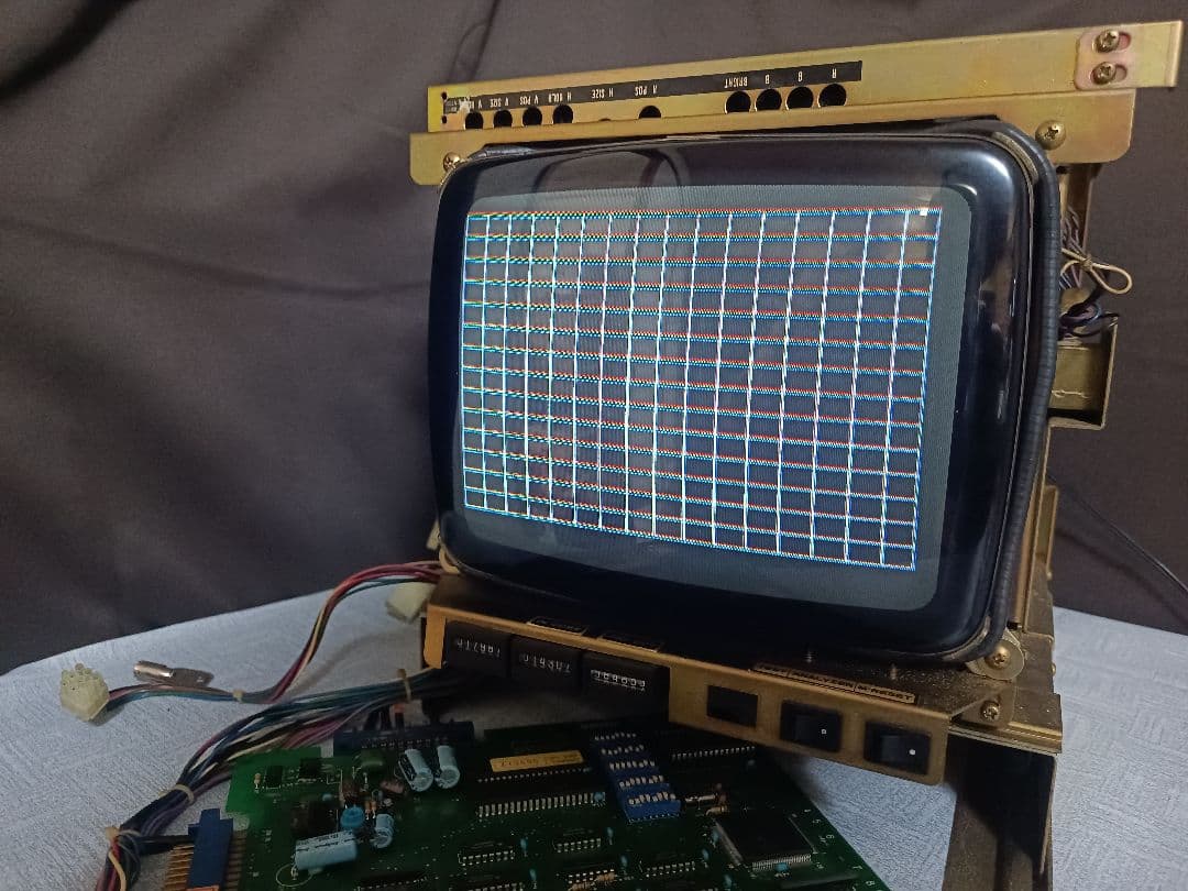 ★ ミニアミューズメント筐体 内部ユニット（ブラウン管モニター）★