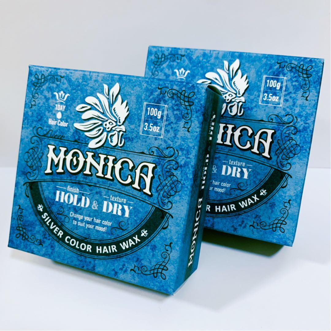 ファーマフーズ ニューモニカ カラーワックス シルバー 白髪 ヘアケア 2個