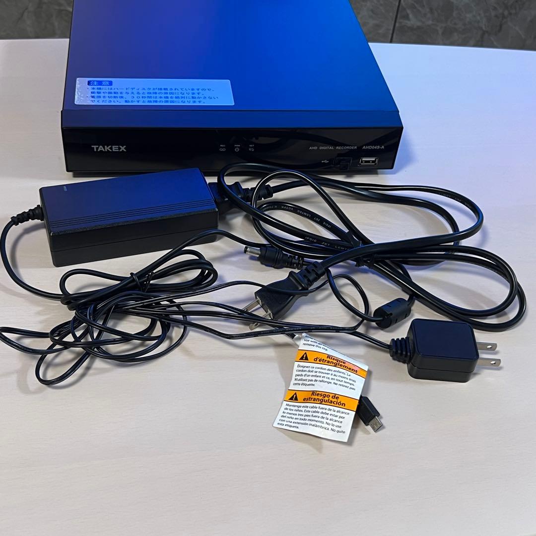 TAKEX 防犯カメラ VOC-IR850AH レコーダー AHD04S-A