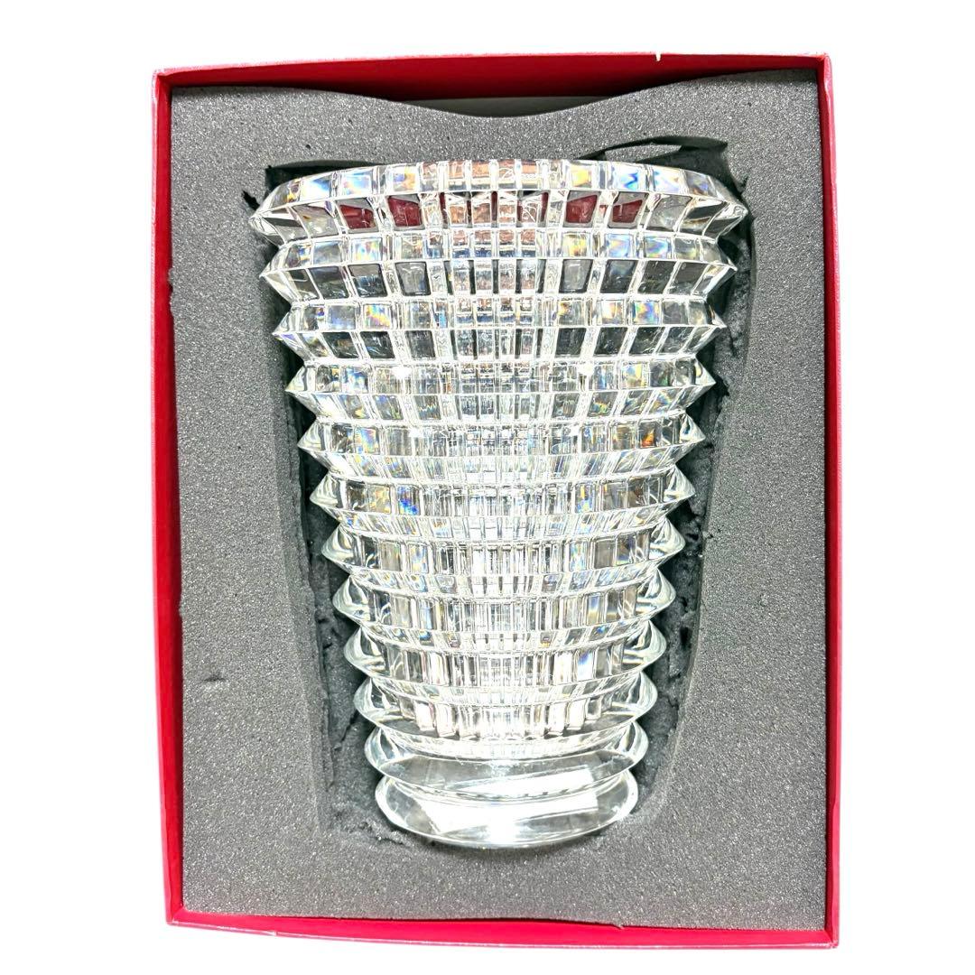 Baccarat バカラ アイベース M 花瓶 箱付き フラワーベース ク