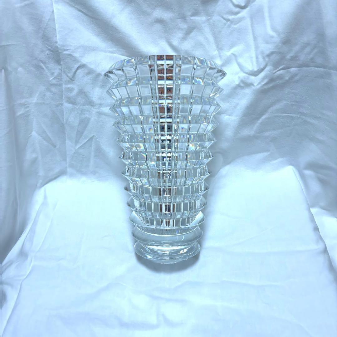 Baccarat バカラ アイベース M 花瓶 箱付き フラワーベース ク