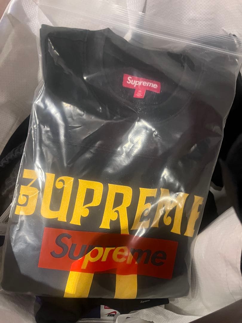 ウォームアップウェア Supreme Affiliated L/S Football TopBlack