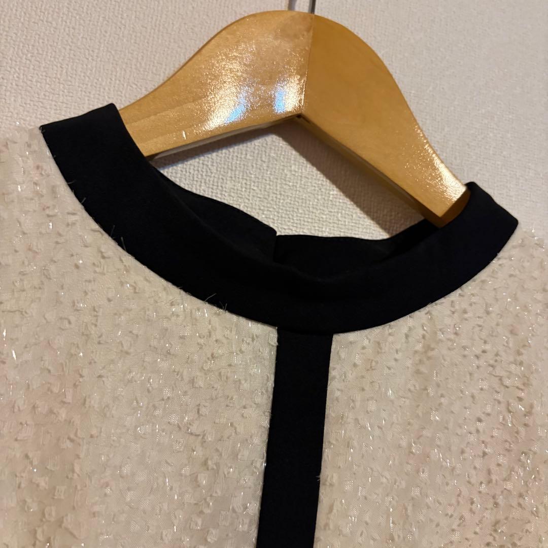 Audrey and John Wad ラメジャガード×サテンマーメイドドレス