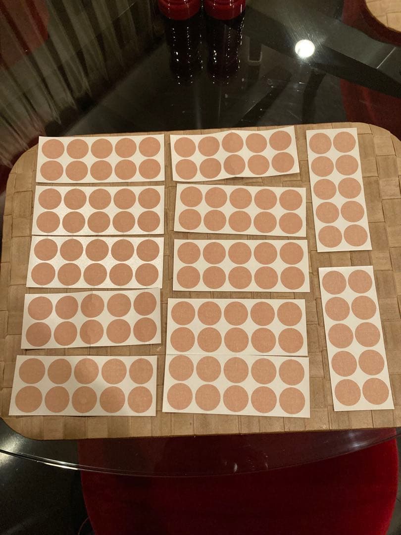 丸山式コイル ブラックアイ 貼付シール 電磁波対策用 50個