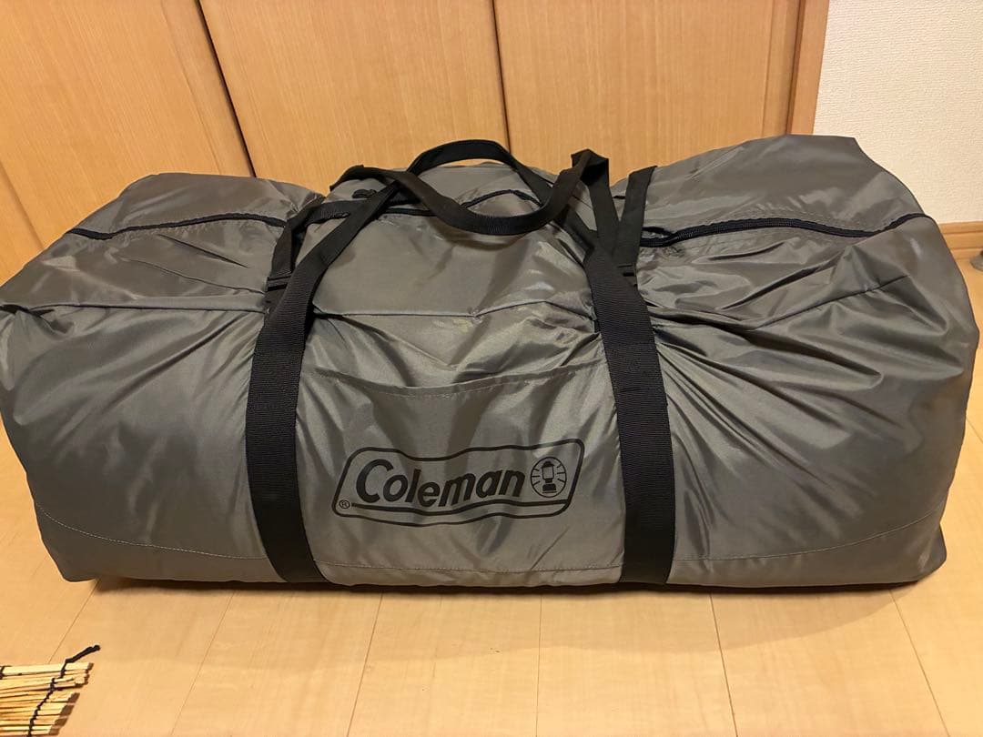 新品 グランドシート付Coleman VCワイド2ルームSTD デザートサンド