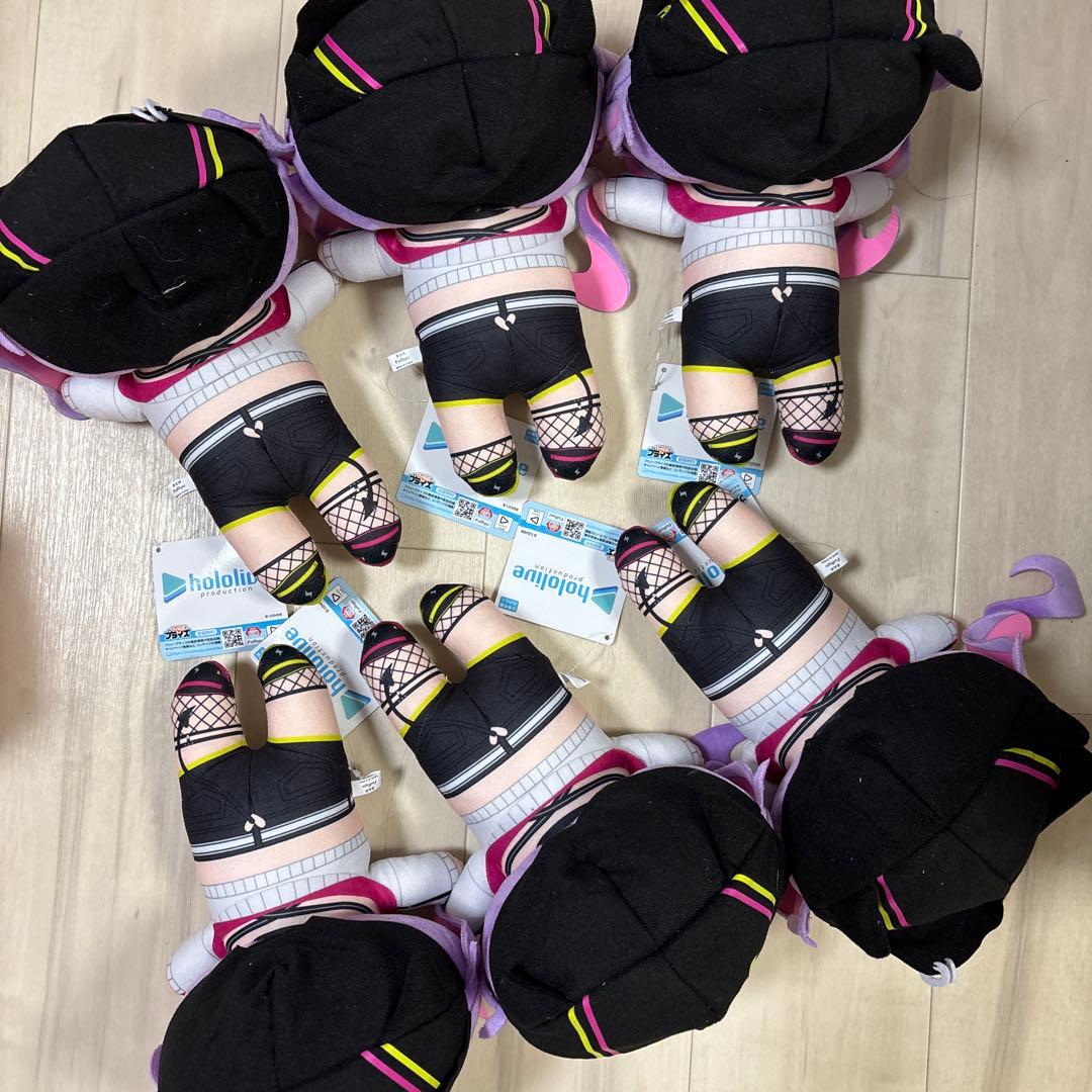 ホロライブ 寝そべりぬいぐるみ 常闇トワ　6点セット