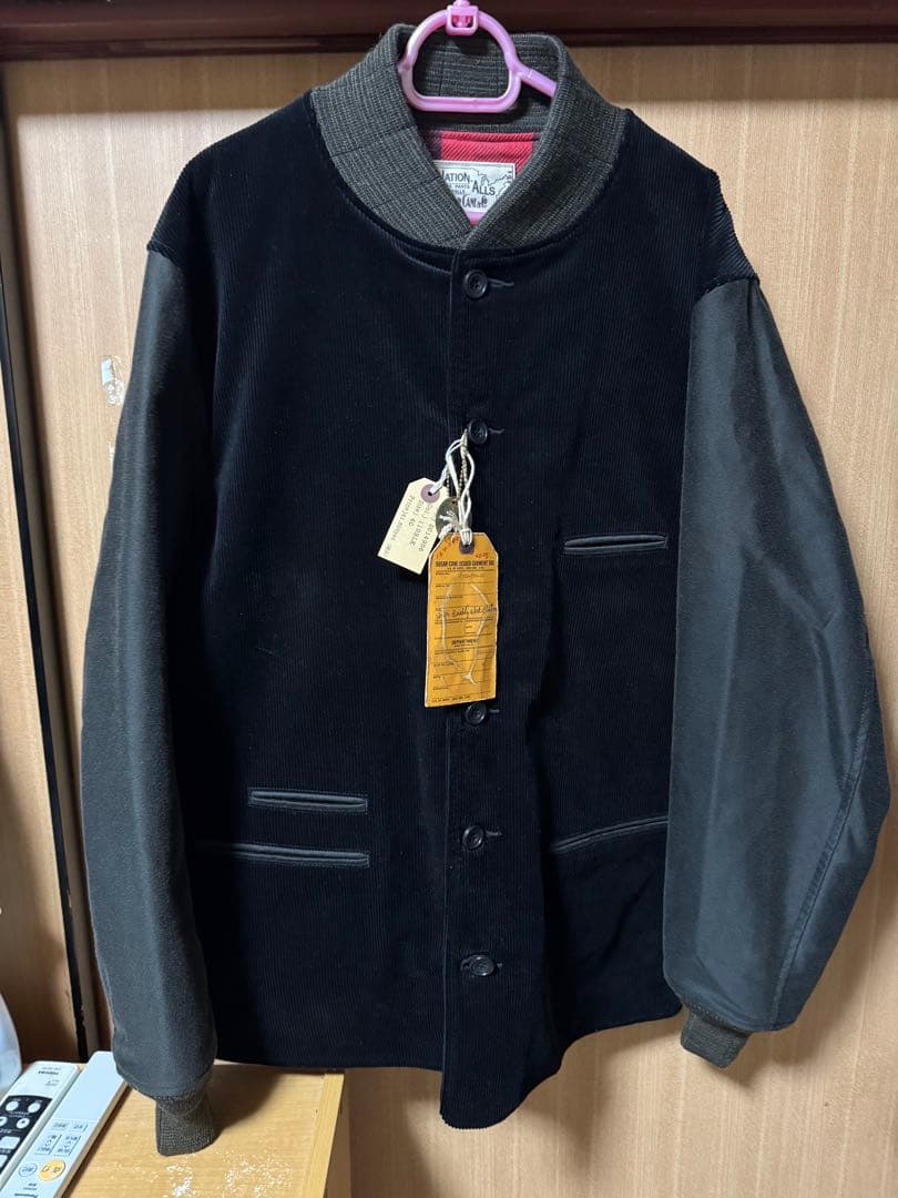 シュガーケーン / コーデュロイ &モールスキン/コンビジャケットsize40