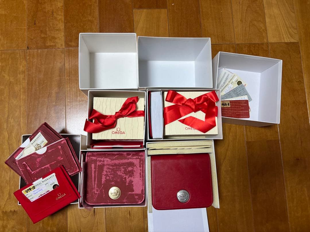 OMEGA オメガ腕時計 ボックス　空箱（外箱・中箱）4個（管理番号07005）