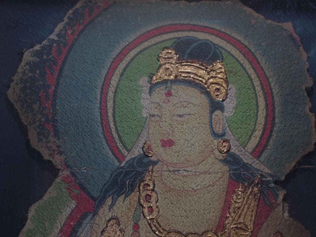 中国の壁画　戦時のもの　人物図　貴重品 古美術 AK1885A7-2