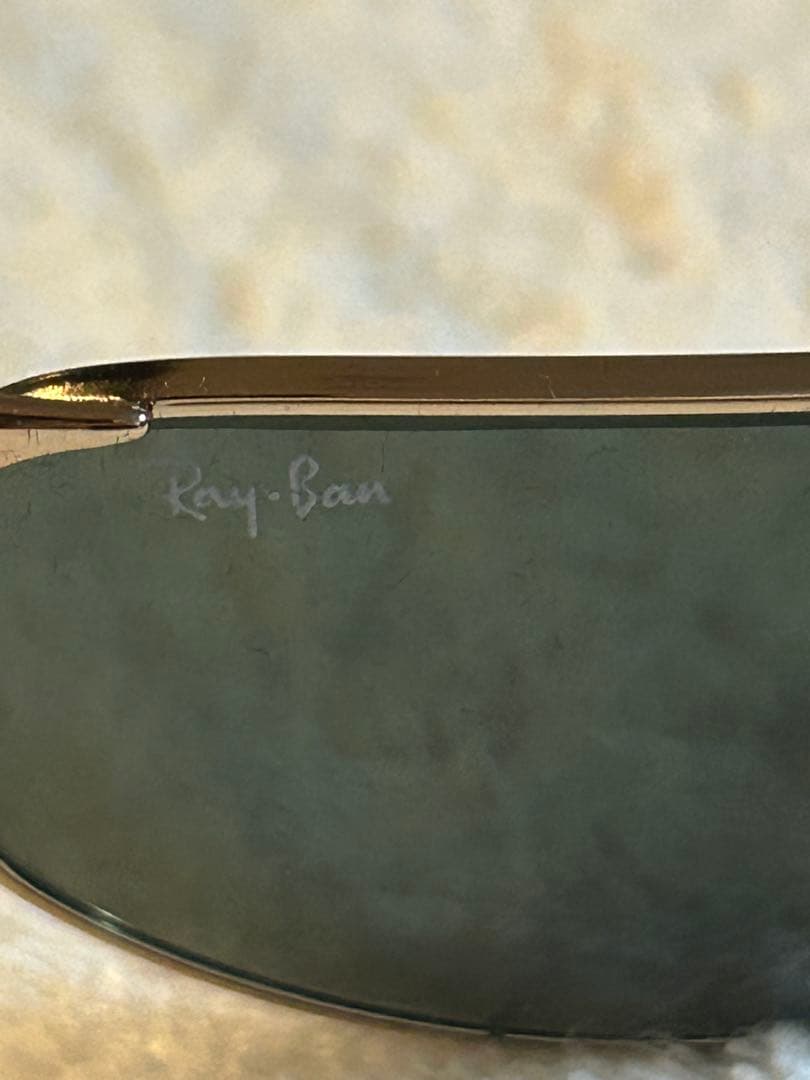 【希少・美品】Ray-Ban レイバン サングラス RB3147 ゴールド