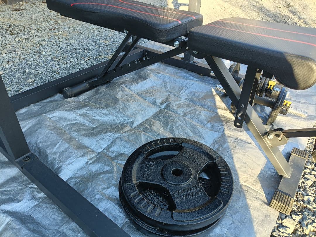 ラック型 懸垂マシン　アイアンバーベルダンベル98KGセット　トレーニングベンチ