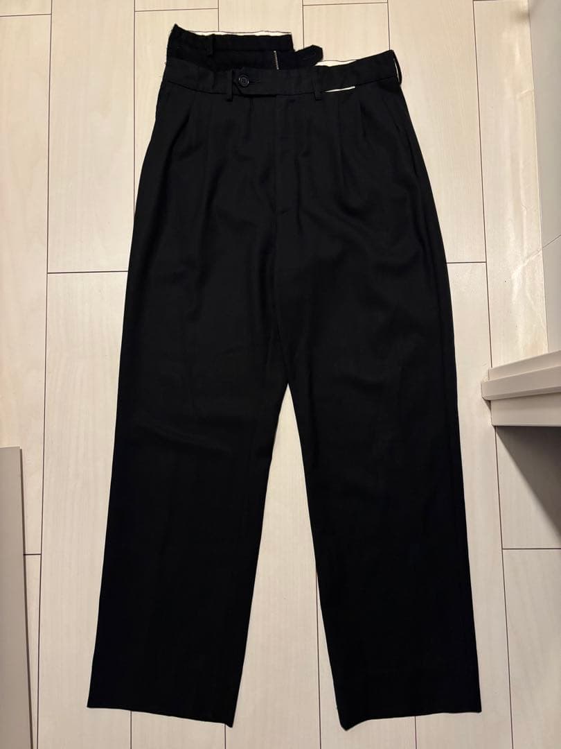 【名作】　MAGLIANO アシメトリー スラックス ブラック マリアーノ