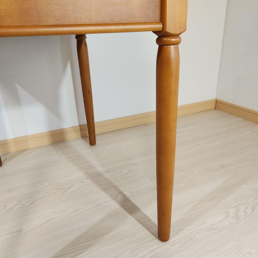 マルニ木工 maruni アンティーク ドレッサー 鏡台 椅子付き 本州送料込み