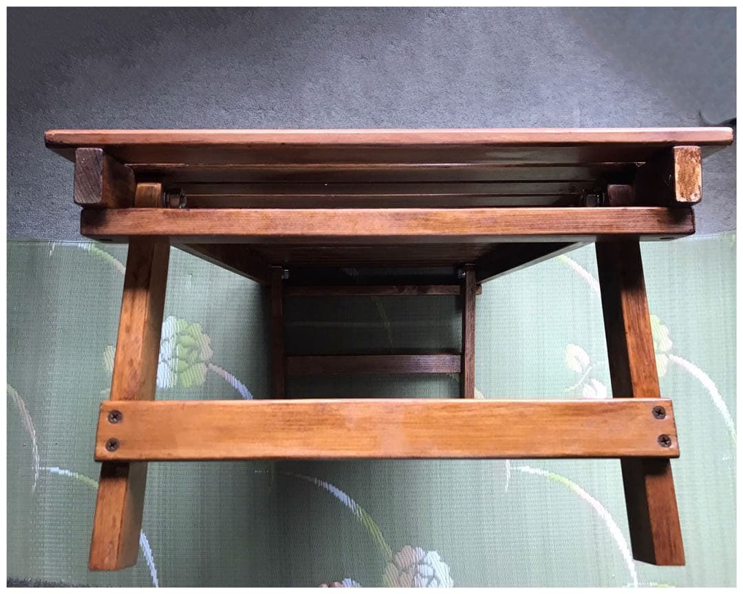 オーダー購入　木製 折りたたみテーブル