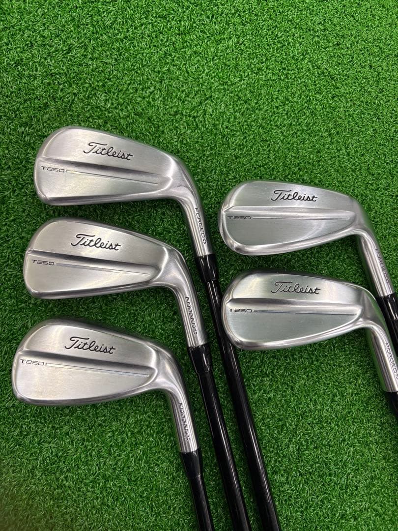 T250 6-Pの5本　TENSEI AV BLUE AM2 硬さS 日本仕様