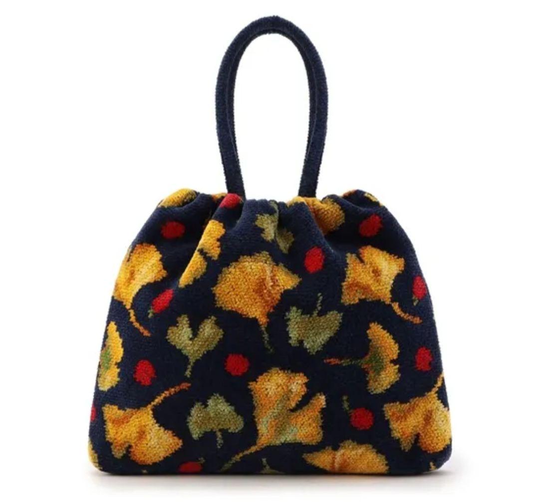 FEILER　ギンコウツリー　手付き巾着