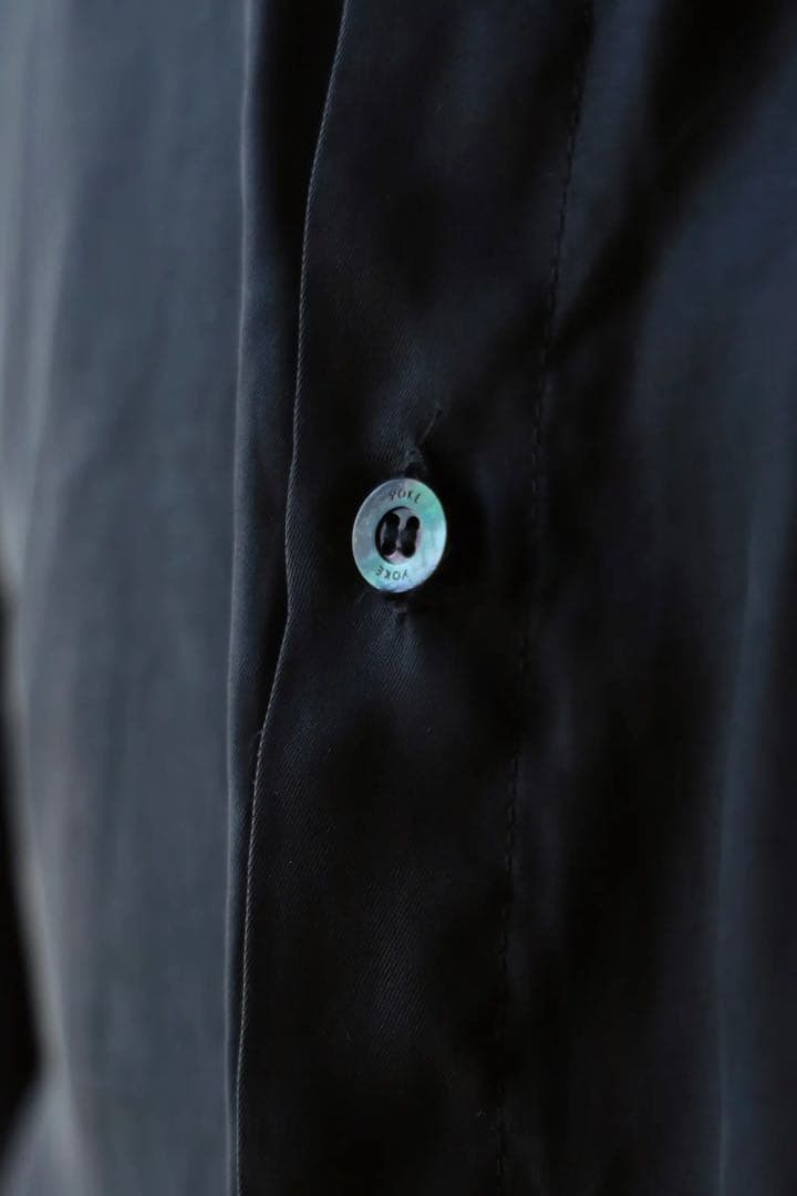 YOKEヨーク　25ss CUPRO JUMP SUIT BLACK