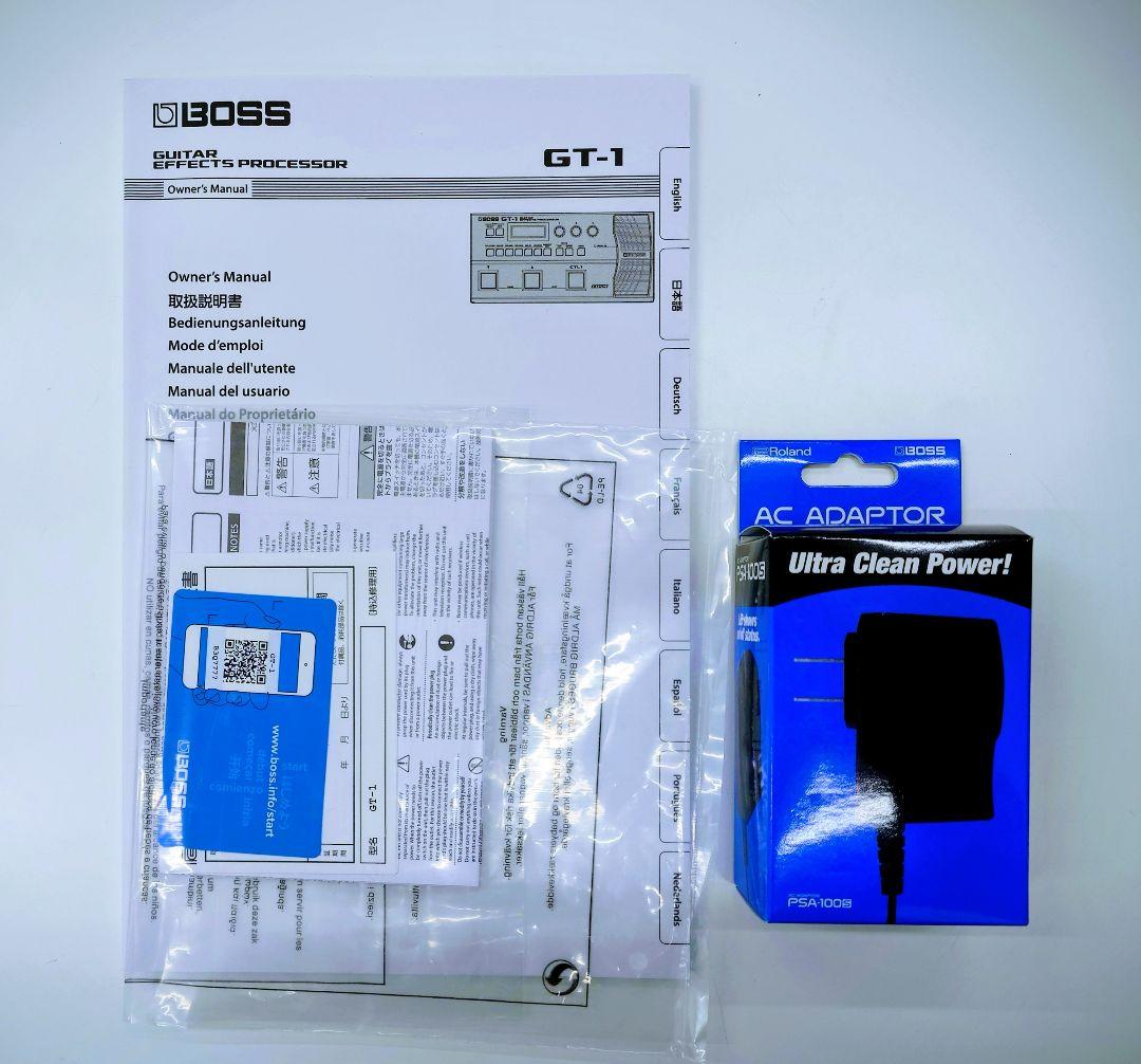 BOSS ボス GT-1 マルチエフェクター 別売アダプター付