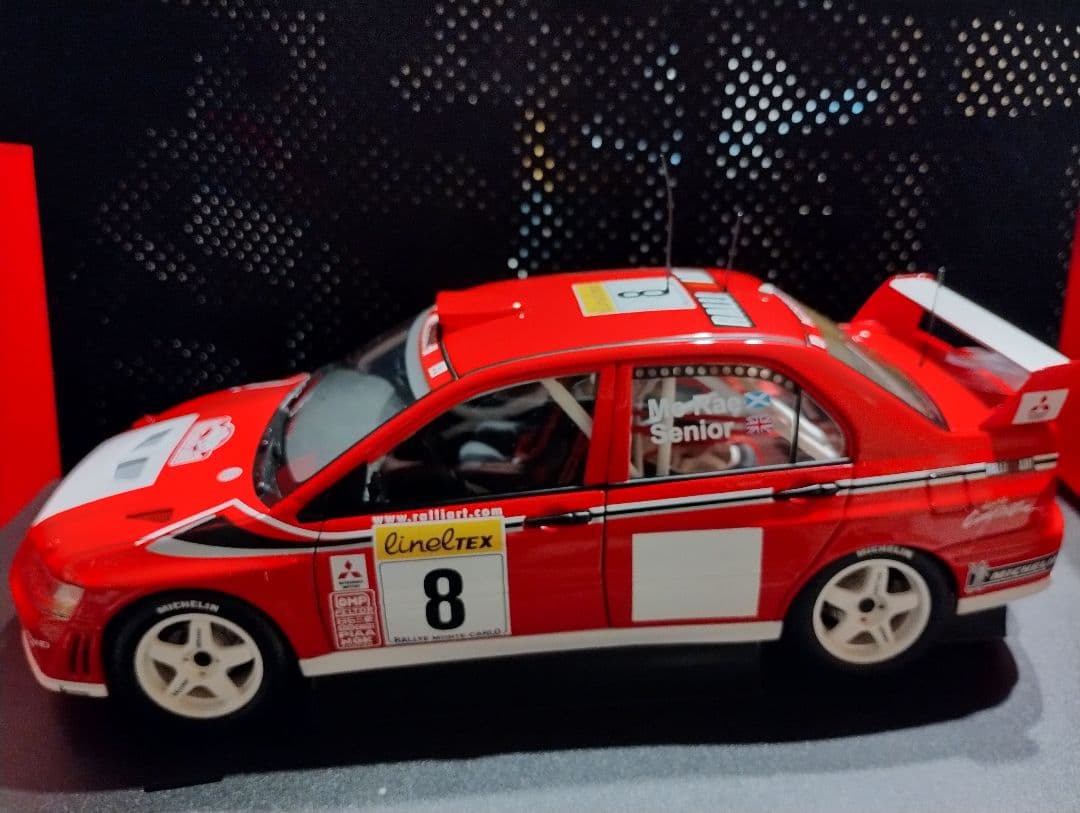 AUTOart 1/18 ランサーエボリューションVII WRC 2002 #8