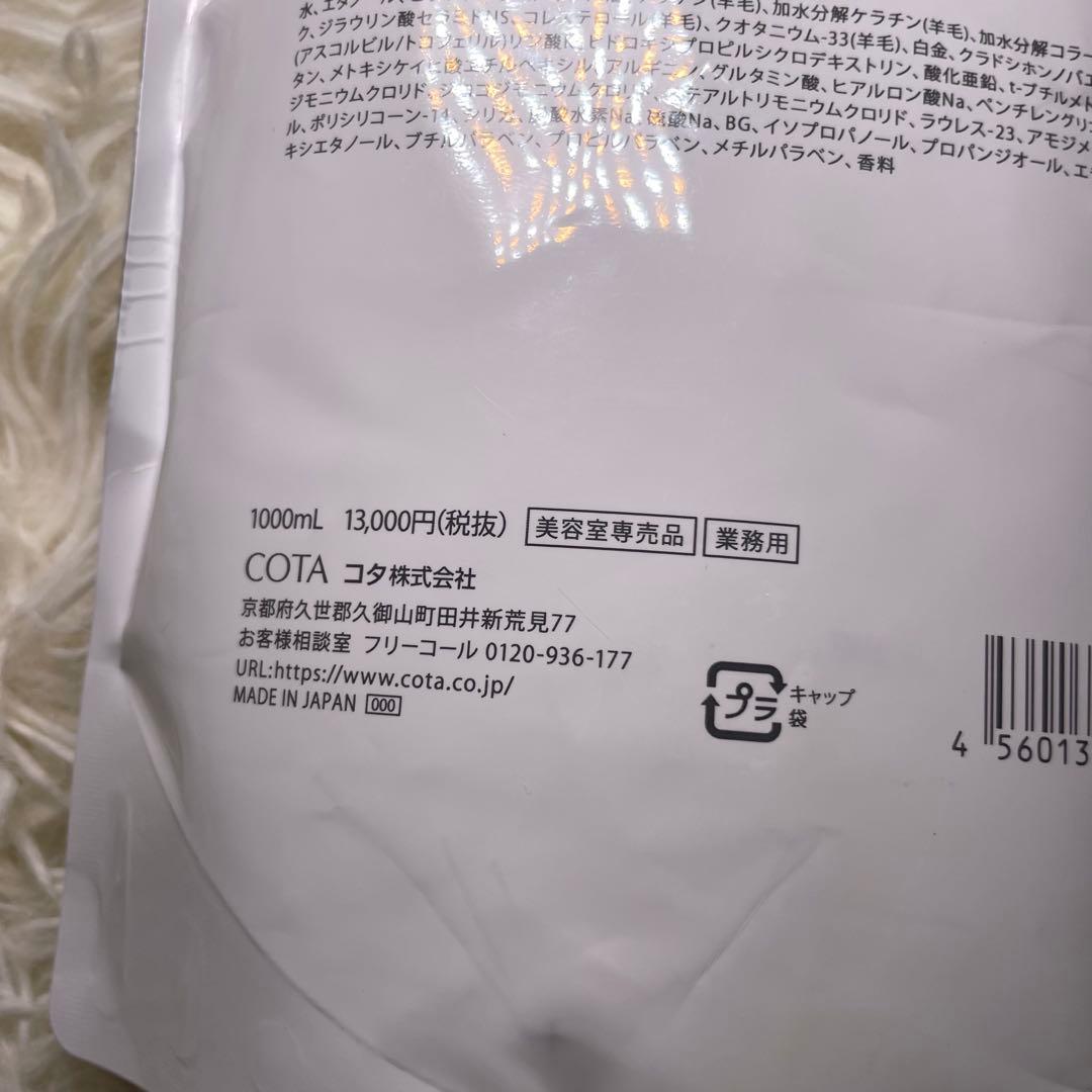 コタ　B1 スタイリングベース　1000ml 詰替