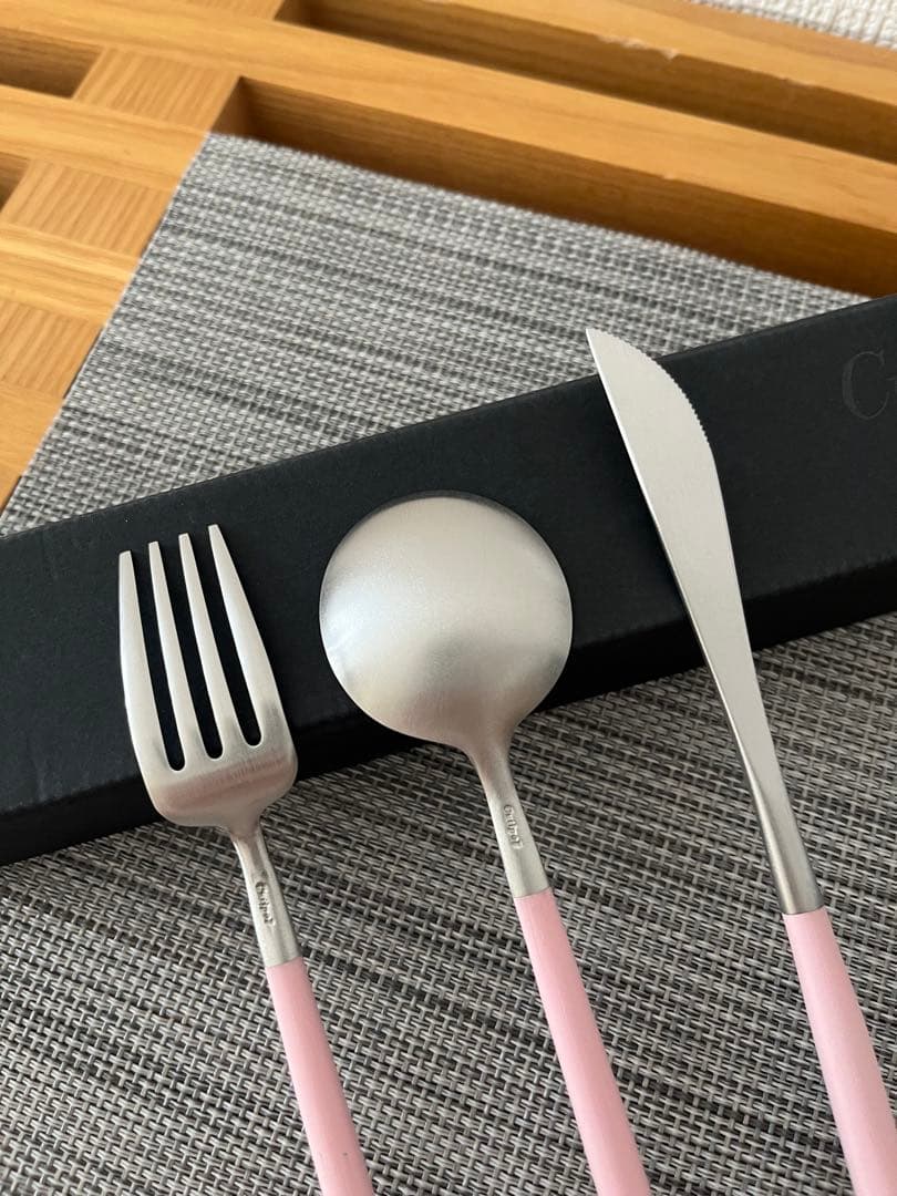 クチポール 正規品 ゴア デザート カトラリー6セット ギフトbox ショッパー