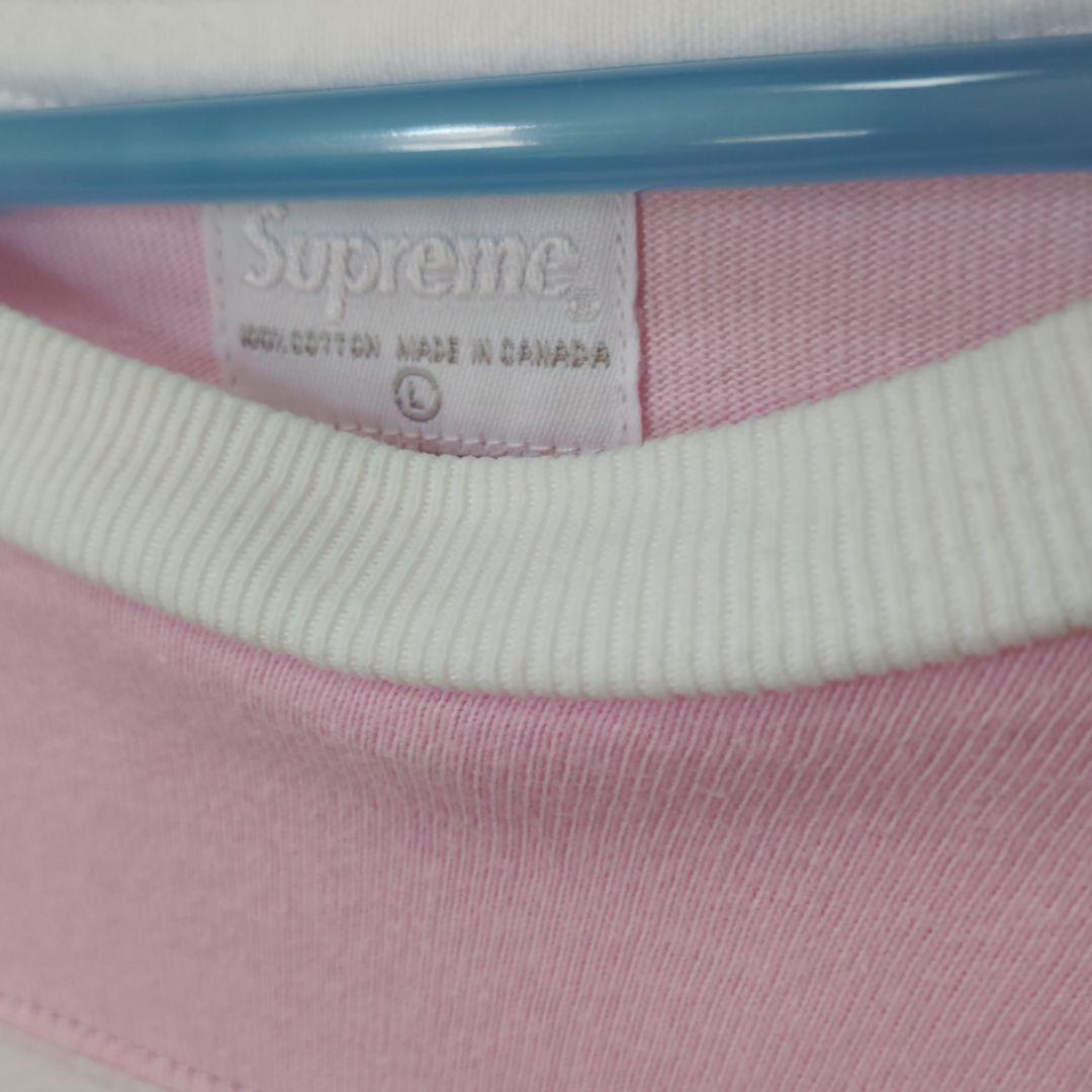 supremeフットボールシャツ激レアカラー　サイズＬ