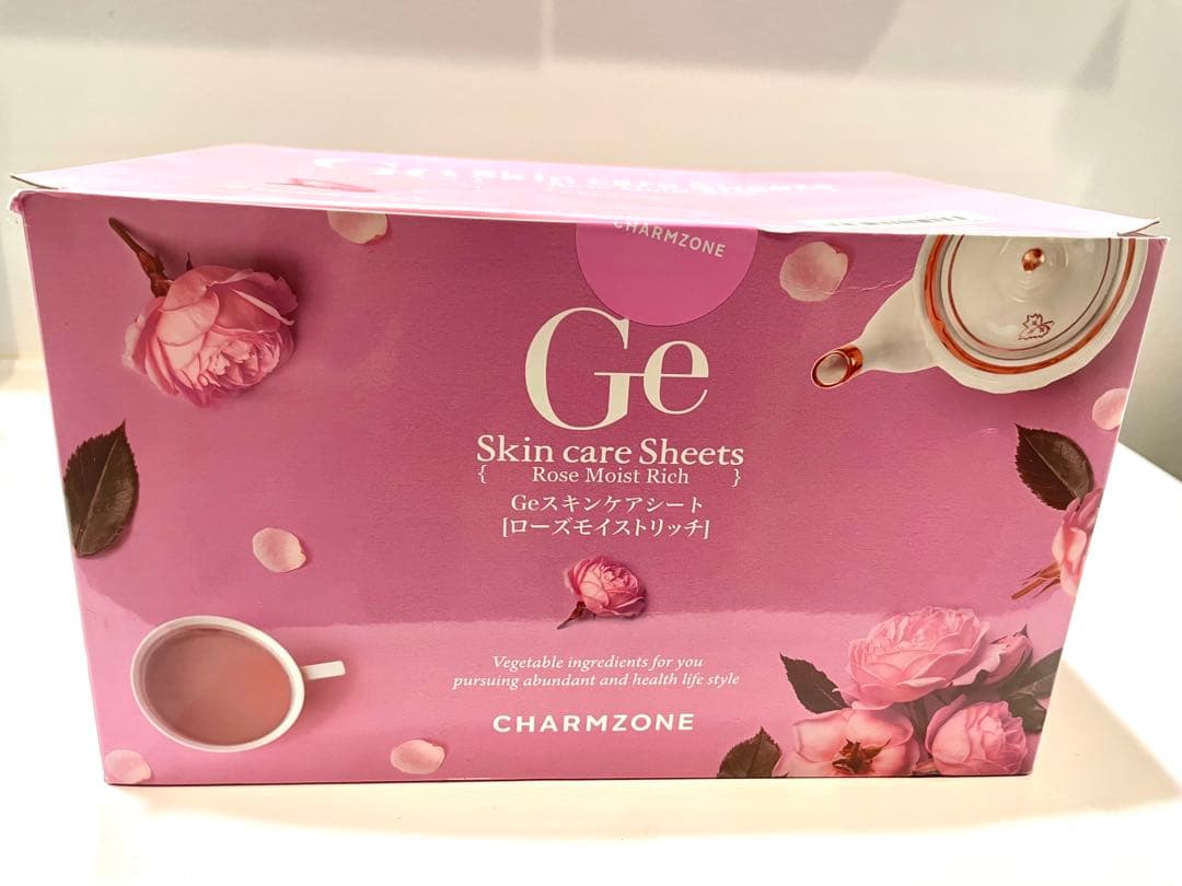 チャームゾーン Ge スキンケアシート 360枚セット ローズモイストリッチ