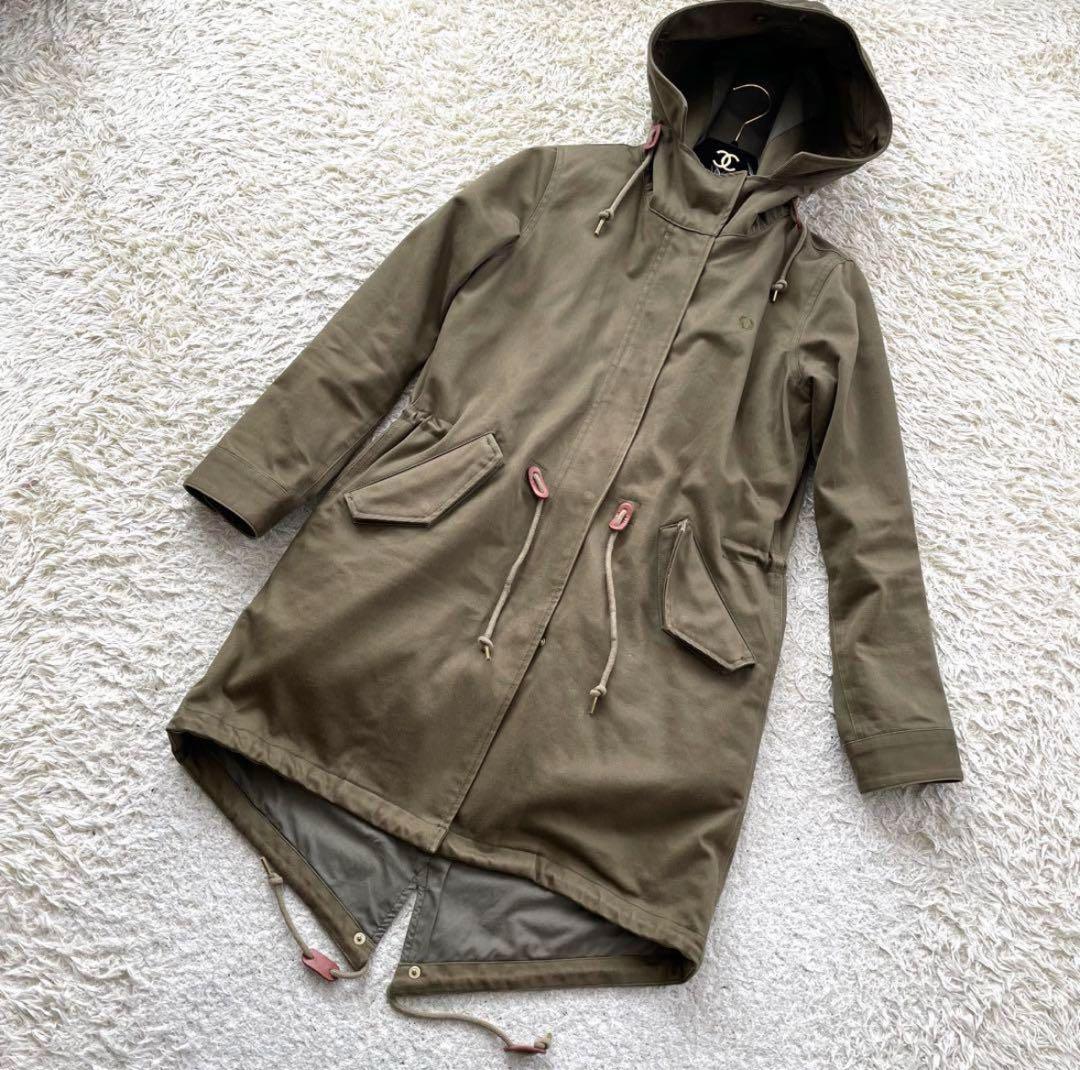 フレッドペリー　カーキ　モッズコート FRED PERRY