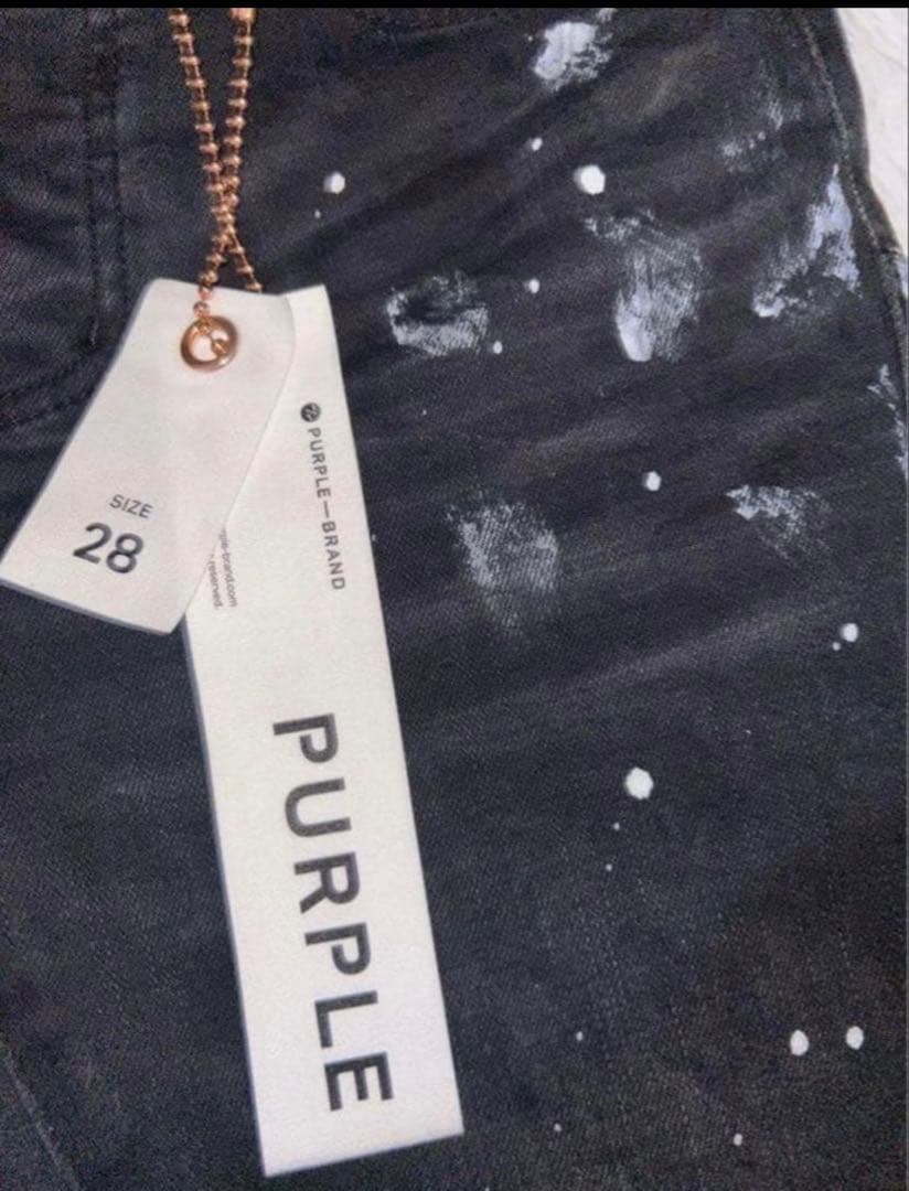 PURPLE スキニーデニム 28サイズ