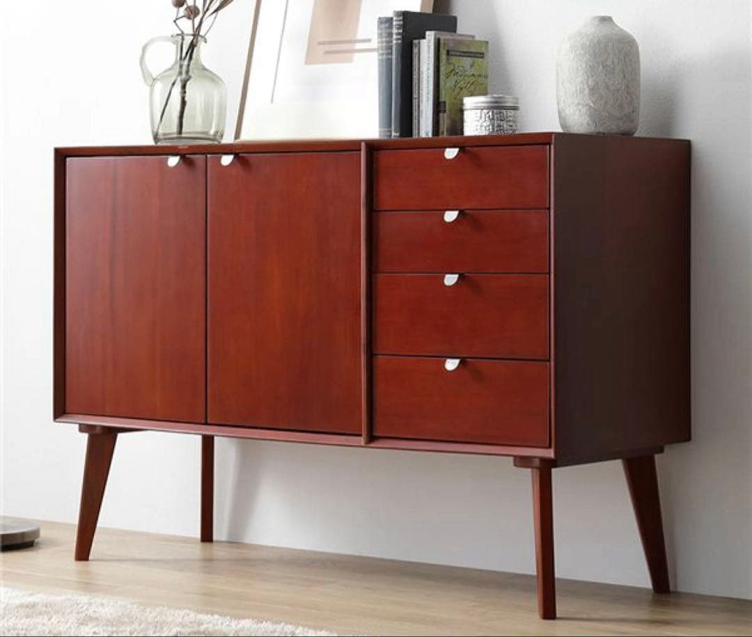 チェスト キャビネット タンス テレビ台 北欧ヴィンテージ風　110cm