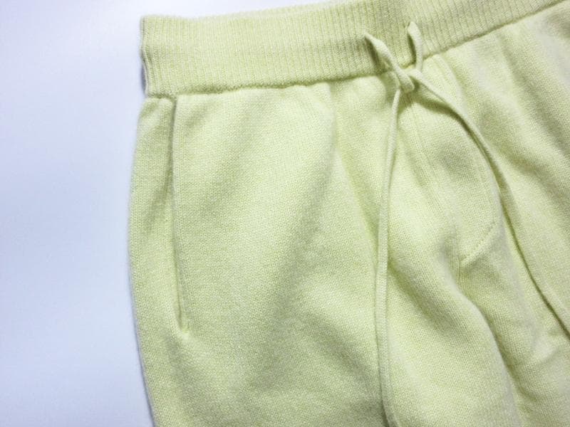 新品 AURALEE オーラリーBABY CASHMERE KNIT PANTS