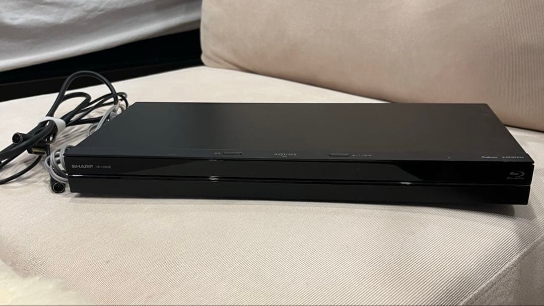 年末年始に/SHARP AQUOS 2B-C10BW1/1TB 2番組同時録画