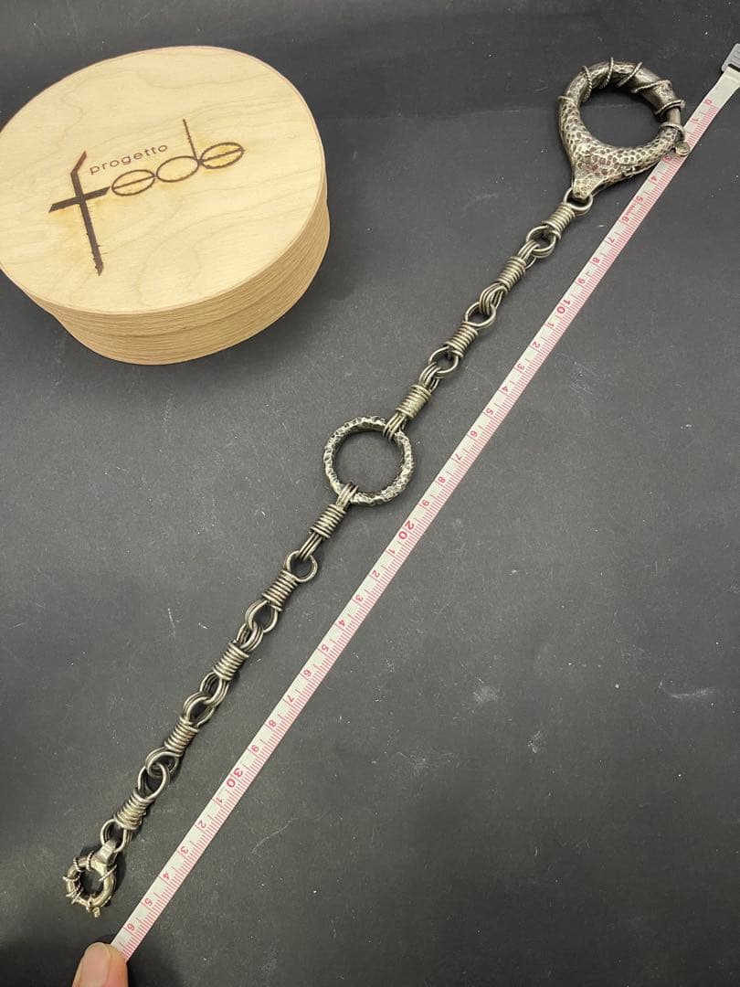 プロゲットフェデ　シルバー925製　ウォレットチェーン　重量約120g