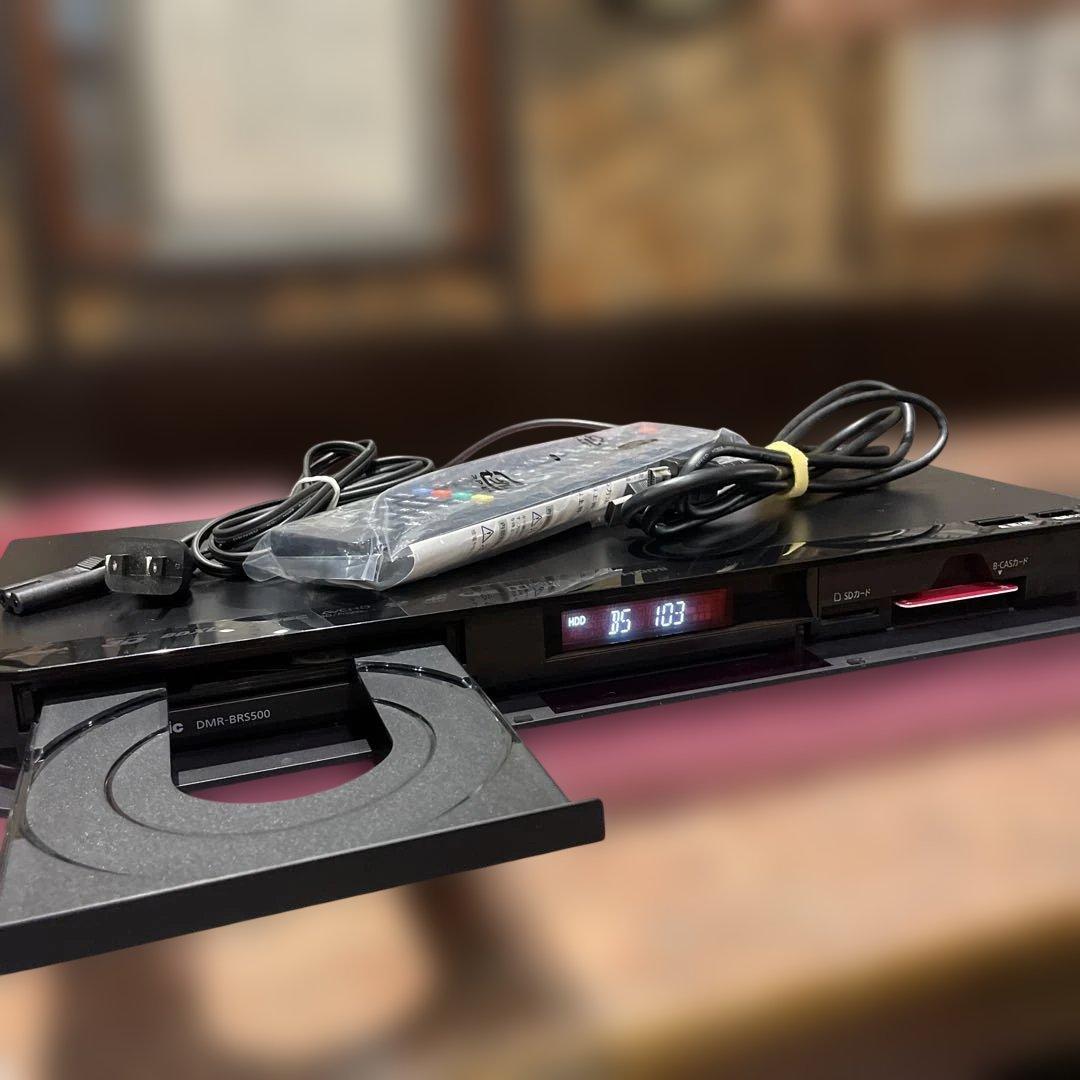 パナソニックDMR-BRS500 3D対応 15倍録500GBフル装備 完動品！
